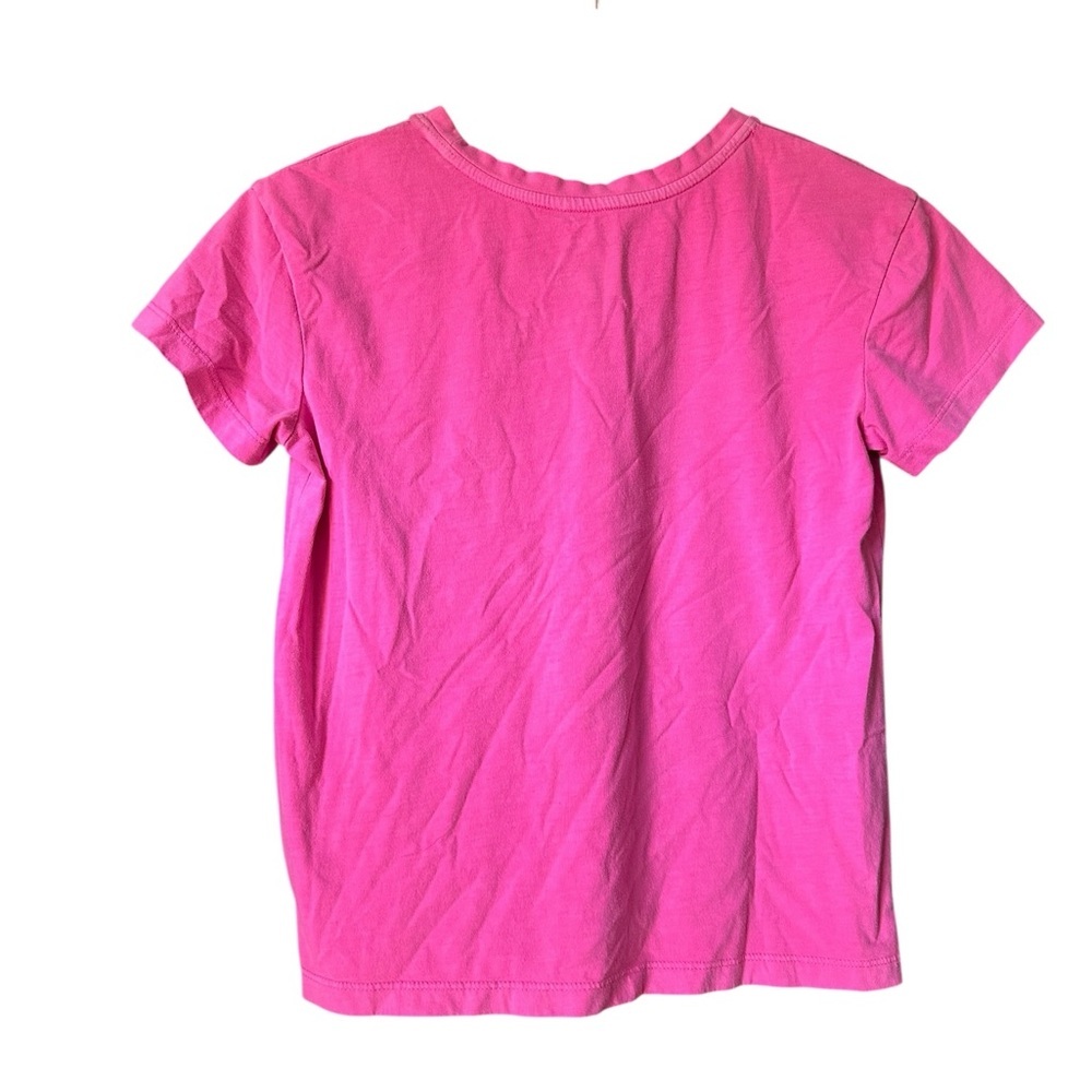 Cat & Jack Vibrant Pink Short Sleeve Tee Pink Tees - Short Sleeve Size Large 10/